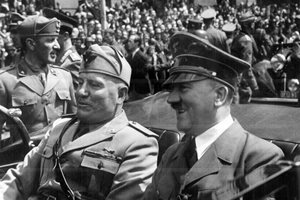 Хитлер и Мусолини