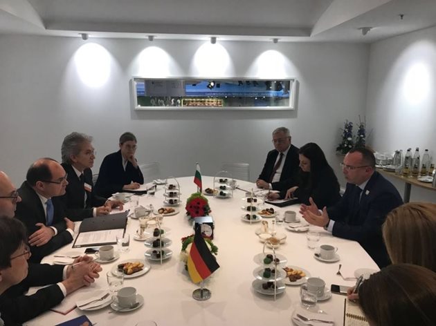 Среща с германския министър Кристиан Шмид