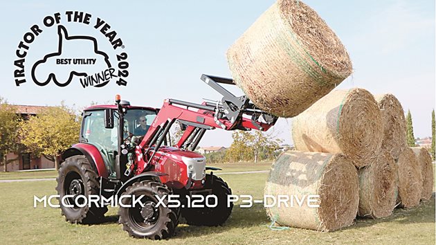 Най-полезен трактор за 2024 г. - MCCORMICK X5.120 P3-Drive