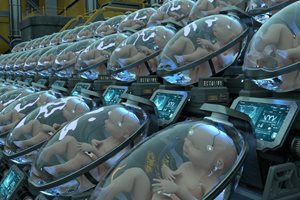 Концептуалното съоръжение, наречено EctoLife, ще отглежда до 30 000 бебета годишно в своите родилни капсули.

СНИМКИ: ХАШЕМ АЛ-ГАЙЛИ