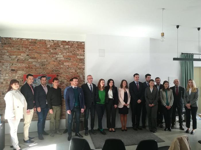 Екипът на Фонда на фондовете и на "Иновейшън Акселерейтър България"