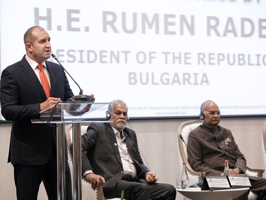 Румен Радев: Днес България и Индия заговориха в един глас (Снимки)