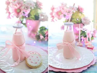 Лечебното розово мляко