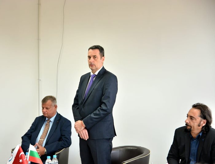 Министър Гвоздейков на форума.