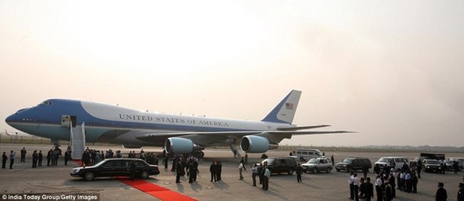 Самолетът на американския президент