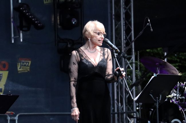 Камелия Тодорова на Джаз фестивала в Банско.