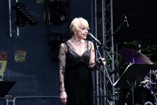 Камелия Тодорова и Мими Николова на сцената на джаз феста в Банско