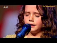 9-годишно момиче изуми журито на „Холандия търси талант“ (видео)
