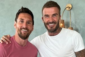 Дейвид Бекъм и Лионел Меси КАДЪР: Инстаграм/davidbeckham