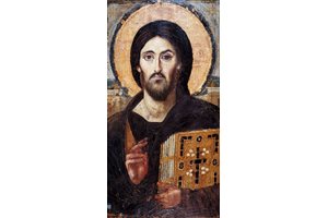 СТИЛ: Един от чудотворните образи на Спасителя е от VI в. и е в манастира "Света Екатерина" в Синай.