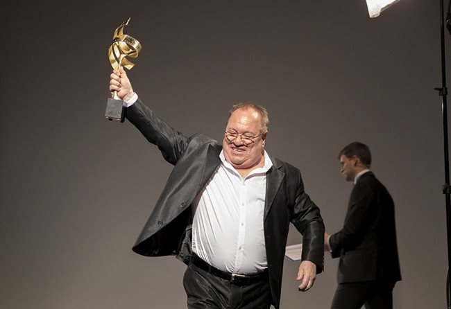 Георги Мамалев е деветият поред носител на престижната награда "Златната липа" за цялостен принос към българското кино.