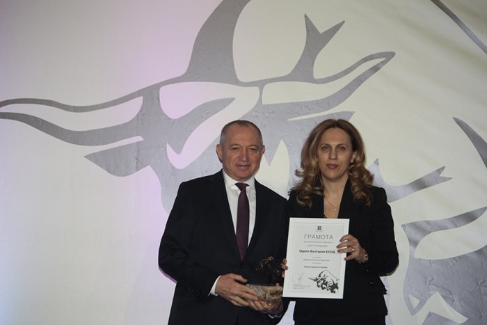 Марияна Николова съобщи името на победителя в “Инвестиции на зелено” - “Одело България”.