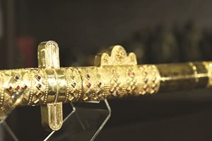 Една от най-добре запазените находки е добре запазеният меч на хан Кубрат.