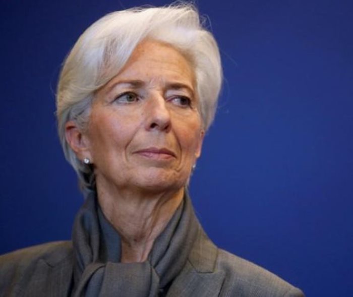 Директорката на Международния валутен фонд (МВФ) Кристин Лагард СНИМКА: Ройтерс