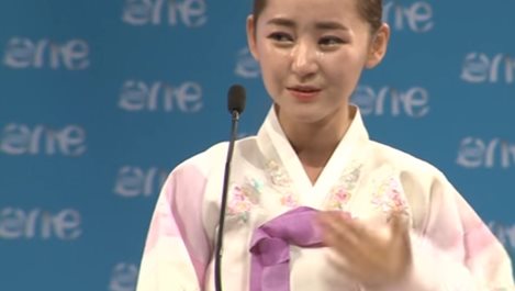Момиче от Северна Корея разплака целия свят (Видео)