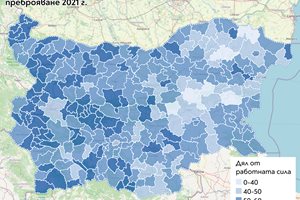 Открои се разделение Западна - Източна България по образование и грамотност