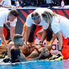 Треньорка спаси плувкиня от удавяне на световното