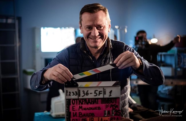 Продуцентът Евтим Милошев държи клапата на “Откраднат живот”