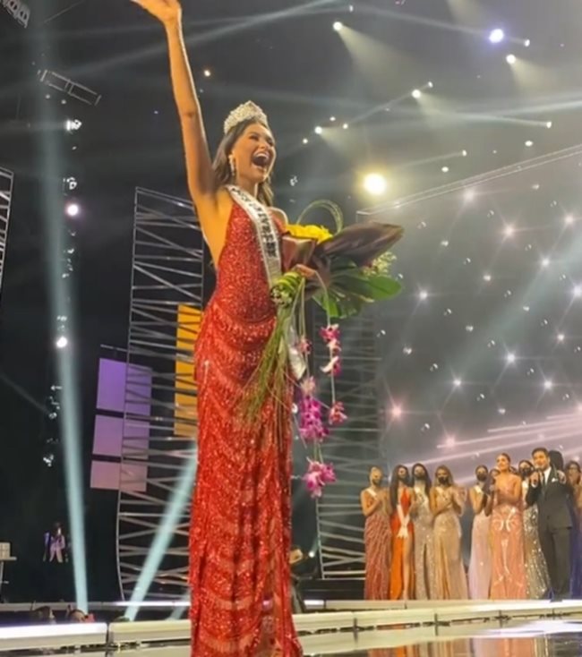 Представителката на Мексико Андреа Меса спечели 69-ия конкурс "Мис Вселена" СНИМКА: Инстаграм/missuniverse
