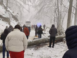 Пуснаха движението през Петрохан, но само за леки автомобили