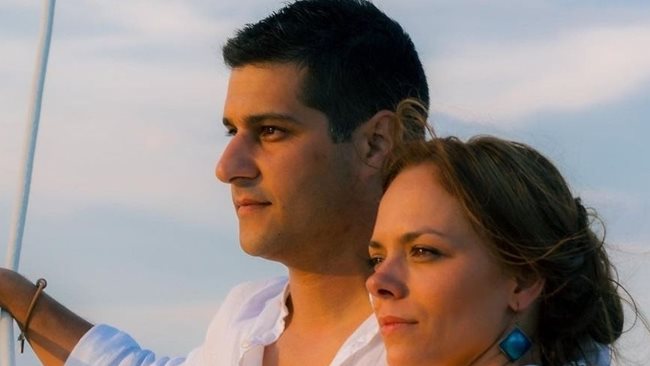 Двамата се женят на яхта в Гърция и са вече 10 години заедно
Снимка: Архив