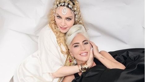 Мадона и Лейди Гага прекратиха 8-годишна вражда (Снимка)