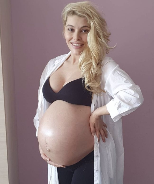 Ева Веселинова бременна в 8-ия месец СНИМКА: Инстаграм
