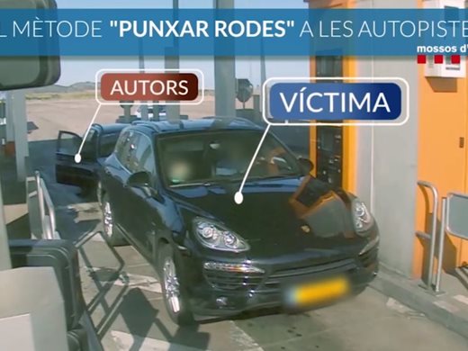 Крадци пукат гуми на коли, докато шофьорите плащат магистралата в Испания