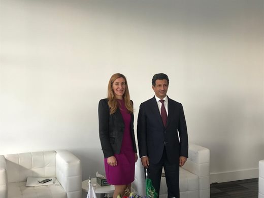 Ангелкова се срещна с председателя на борда на директорите на Саудитската комисия по туризъм