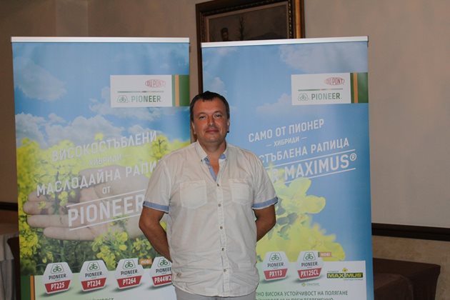Дойчо Дойчев, регионален агроном на Пионер за Пловдивска област