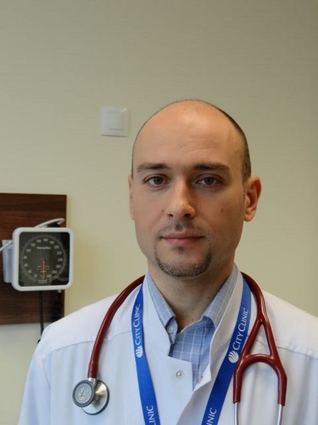 Д-р Милен Предовски - началник на отделението по електрофизиология в “Сити Клиник”