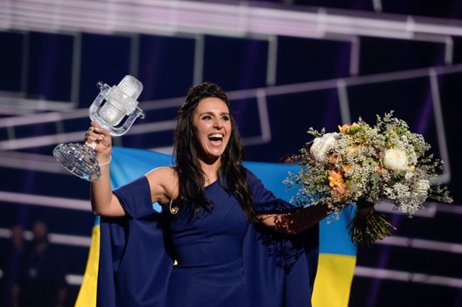 Украйна получи правото да бъде домакин на Евровизия 2017 след победата на певицата Джамала  през 2016. Снимка: Reuters