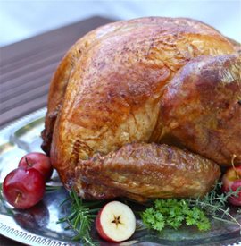 Новогодишни рецепти: Пълнена пуйка с кебапчета