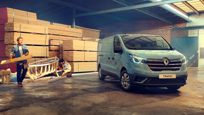 Сегашното Renault Trafic. Снимка: Renault