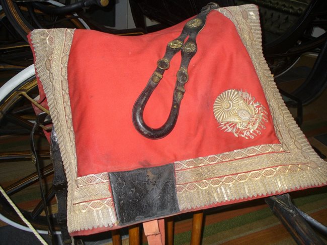 Валтрапът, дар от султан Абдул Хамид Втори на цар Фердинанд през 1909 г., когато Османската империя признава независимостта на България.