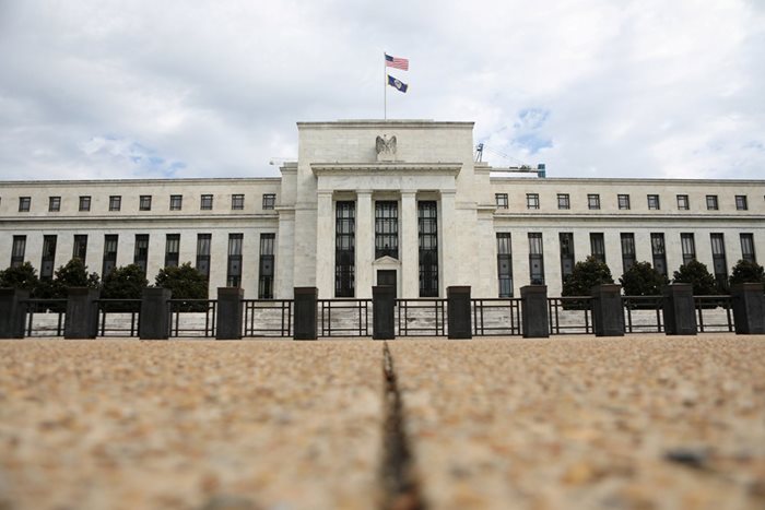Централната банка на САЩ във Вашингтон  СНИМКА: Ройтерс
