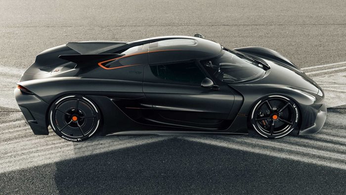 Първият Koenigsegg Jesko Absolut. Снимка: Koenigsegg