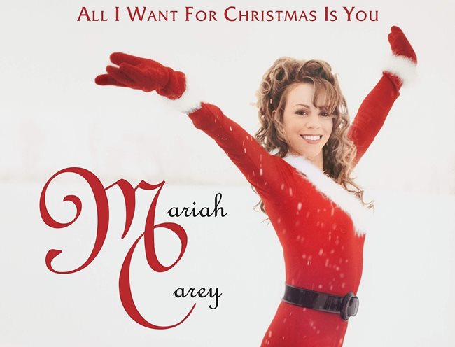 „All I Want for Christmas is You“ на Марая Кери. СНИМКА: Туитър