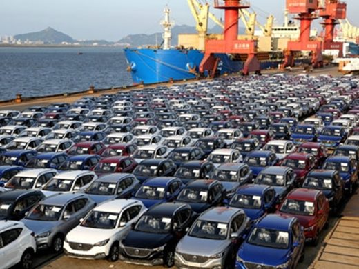 Китай изнесе първата си партида употребявани автомобили за Нигерия