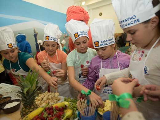 “Лидл” учи деца на здравословно хранене