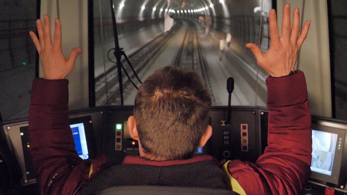 Влакчетата имат опция да се движат без машинист по новата метролиния 