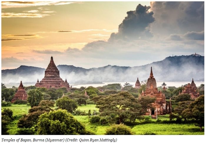 Храмовете на Баган, Бирма (Мианмар) Снимка: forbes.com