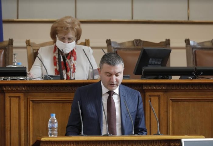 Владислав Горанов Снимки: Пресцентърът на парламента
