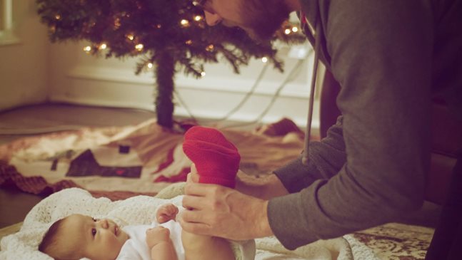 Невероятни идеи за първата Коледа на бебето