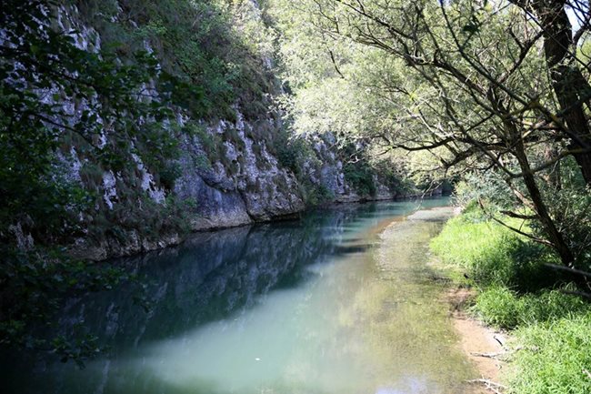 Река Панега е основен елемент от екомаршрута.