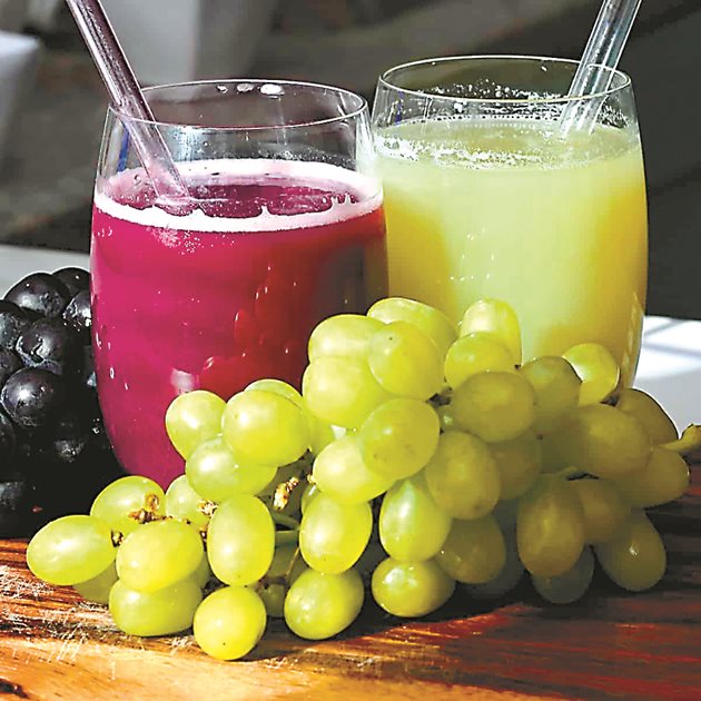 За хубав гроздов сок трябва да има и кисели сортове