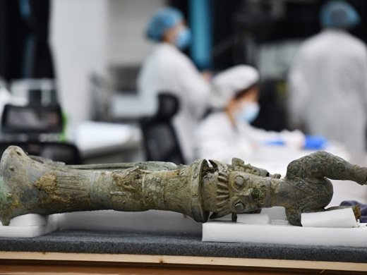 Археолози представиха последните находки от проучването на „Сансиндуей“