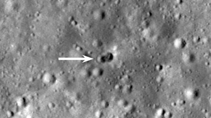 Ракетата, която се разби в Луната, остави големи следи на Земята
Снимка: НАСА