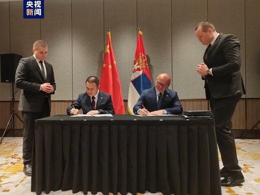 Сръбското правителство подписа договор с китайската CRRC за закупуването на 20 високоскоростни влакови композиции