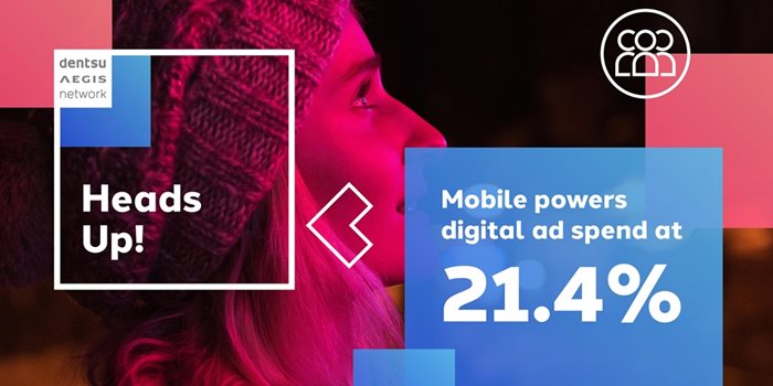 Рекламата през мобилни устройства се увеличава с най-големи темпове - с 21,4% за 2019 г.